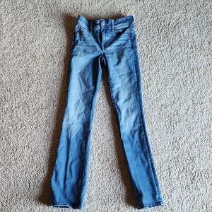 American Eagle Kick Boot Jeans, Size 000 Regular